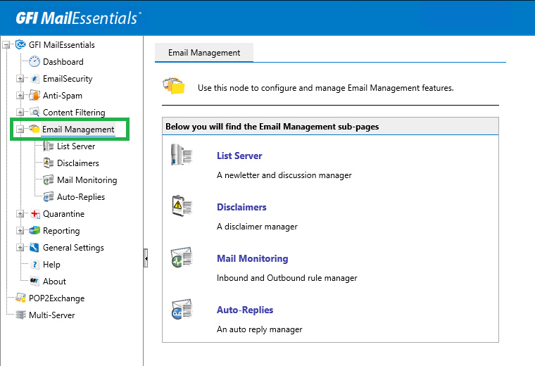 gfi mailessentials office 365