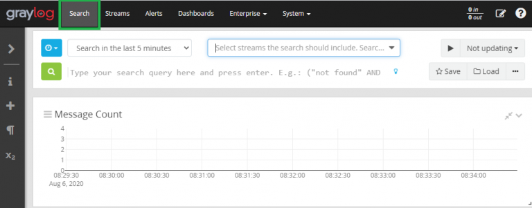 Overview Graylog log management software