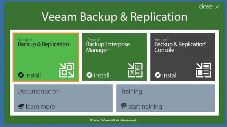 How to Install Veeam Backup and Replication v9